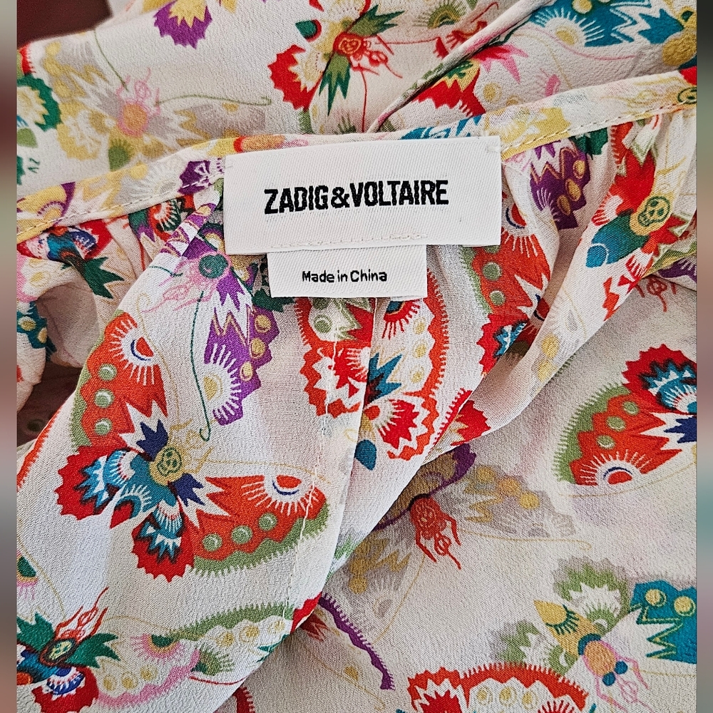 Zadig Voltaire silk dress Size M - Picture 5 of 6